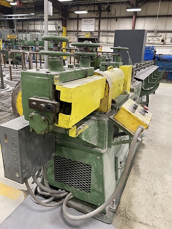 1/4" Lewis #4F, straight & cut machine with 12' rack, 200 FPM - Image 5