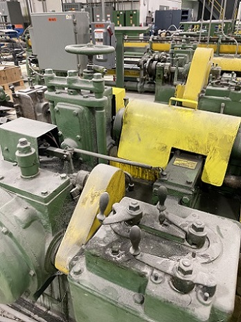 1/4" Lewis #4F, straight & cut machine with 12' rack, 200 FPM - Image 6