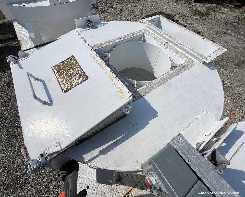 Tecnetics Industries #E12 F-2910 Tecweigh Dual Volumetric Feeder System with Hoppers. Includes (2) Tecweigh - Image 6