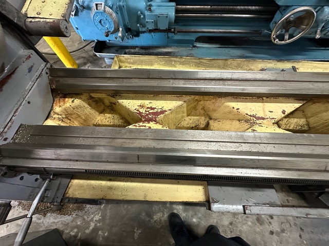 24" x 120" Polamco #TUR-63, engine lathe, 18-1800 RPM, 3.5" spindle hole,Steady Rest, (2)chucks,tailstock - Image 9