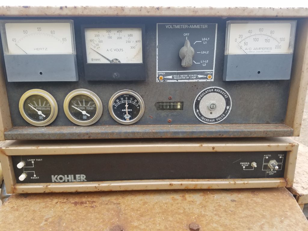 30 KW Kohler #30RZ62, Natural Gas Generator, 120/240 Volts, 1800 RPM, 1 phase, 30 kVA, 841 hours - Image 6