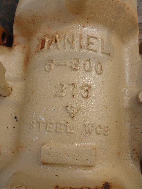 6" Danieli, Gate Valve, 300#, hand wheel, 300 psi - Image 2