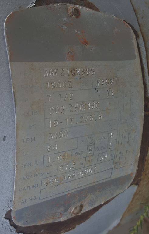 Better Eng. #T-5000-P, Parts Washer, 3 phase, 115/460 V, 1999 - Image 5