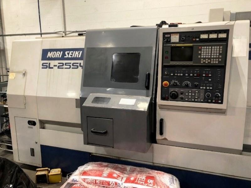 Mori Seiki #SL-25SY, CNC turing machine, MF-D6 controls, 20.4