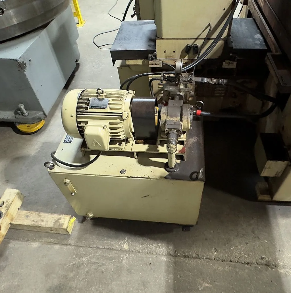 17" x 44" Kent #KGS-410AHD, 12" x 1 1/4" x 5" wheel, power elevation, automatic downfeed increments - Image 6