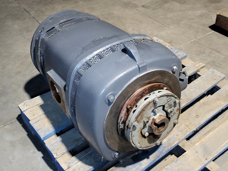 10 HP 1170 RPM U.S. Motors, Frame 364TP, weather protected enclosure type 1, VHS, vertical hollow shaft, 575 - Image 3