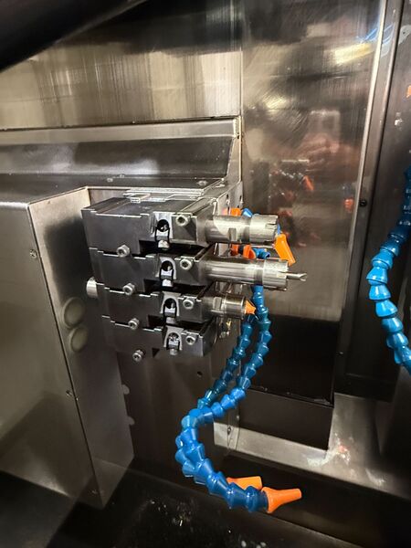 Tornos #Deco-2000/13, CNC automatic screw machine, 9-Axis, 12' bar feed, 2001 - Image 6