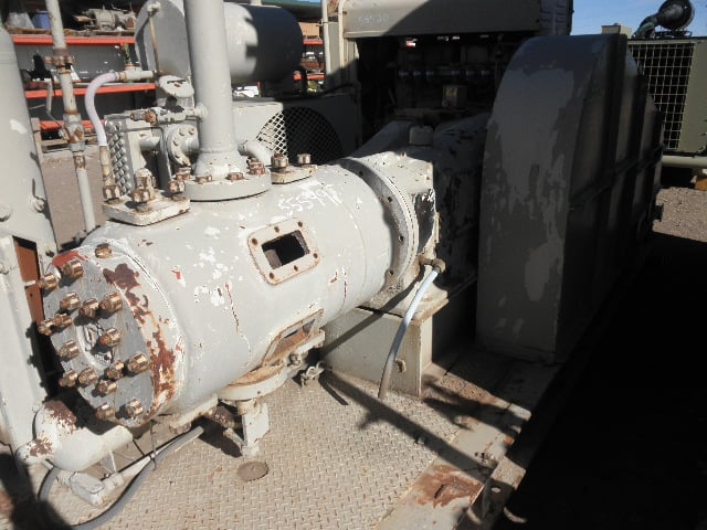1200 psi Gardner Denver #RLC-1, Reciprocating Compressor, 1-stage, 4.5" cylinder, 145 HP - Image 4
