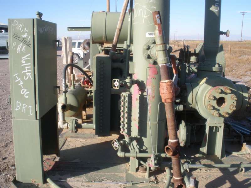 1050-10000 psi, Ingersoll-Rand #KHB, Reciprocating Compressor, 5" stroke, 7" bore, 550 RPM - Image 6