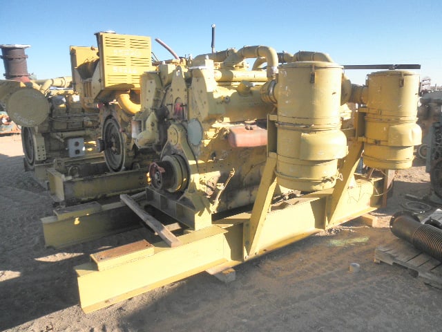 1000 HP Detroit #12V-149T, Diesel Engine, V-12 cylinder, 2-cycle, 1900 RPM, 5.75" stroke, 5.75" bore, 29.39 L - Image 3