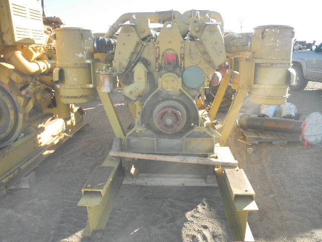 1000 HP Detroit #12V-149T, Diesel Engine, V-12 cylinder, 2-cycle, 1900 RPM, 5.75" stroke, 5.75" bore, 29.39 L - Image 4