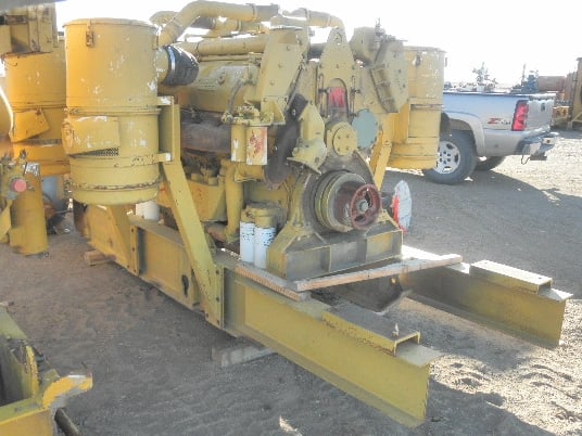 1000 HP Detroit #12V-149T, Diesel Engine, V-12 cylinder, 2-cycle, 1900 RPM, 5.75" stroke, 5.75" bore, 29.39 L - Image 5