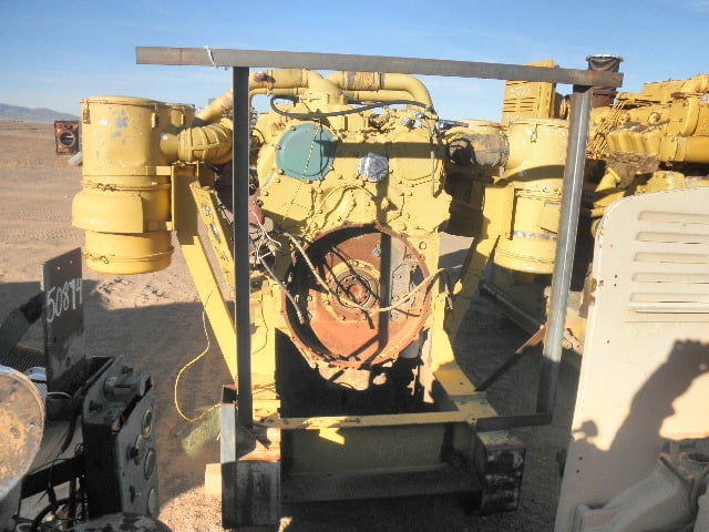 1000 HP Detroit #12V-149T, Diesel Engine, V-12 cylinder, 2-cycle, 1900 RPM, 5.75" stroke, 5.75" bore, 29.39 L - Image 7