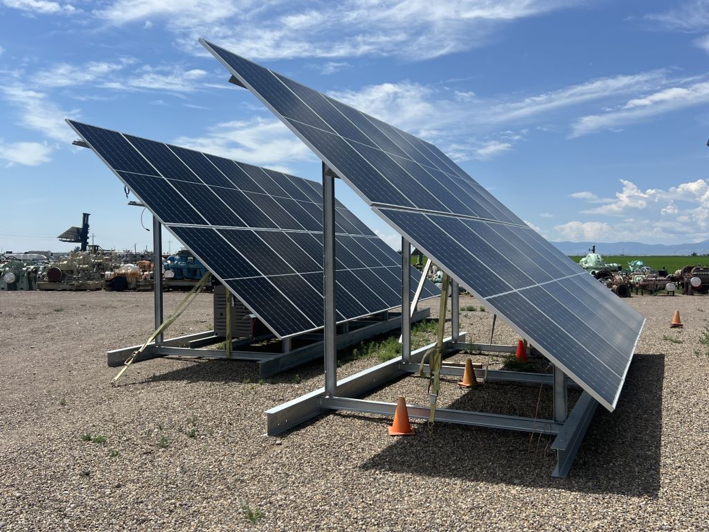 536 Watt SolarSet #28-OGP-15.01-26.6-2-F, Off-Grid Solar System, 28-Panel, 15.01 kW total Power, 48.4' L x - Image 2
