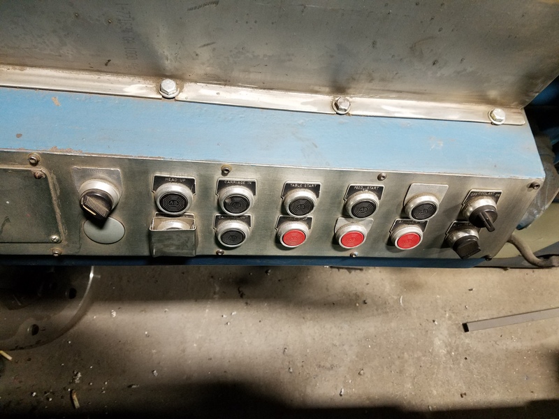 Mattison #24-36, rotary surface grinder, 36" chuck, 18" wheel, 50 HP, 48" swing, 2 HP, 1970 - Image 2