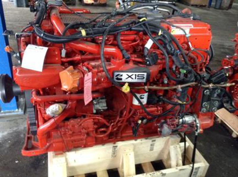 400-500 HP Cummins X15, Complete Diesel Truck Engine, Used - Image 1