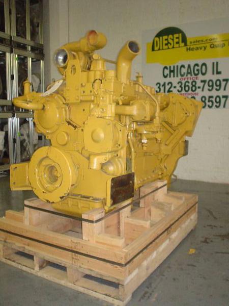 220 HP Caterpillar 3306DI, Complete Diesel Engine, Used - Image 1