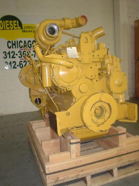 220 HP Caterpillar 3306DI, Complete Diesel Engine, Used - Image 2
