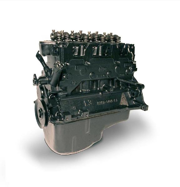 Mitsubishi 4G32, Diesel Long Block Engine, Rebuilt - Image 1