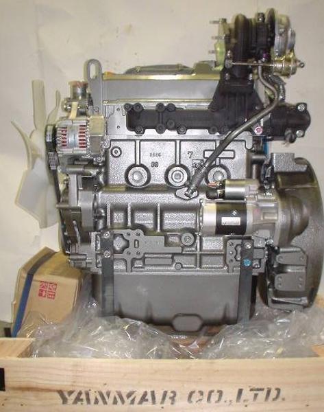 Yanmar 4TNE84-HBC, Diesel Long Block Engine, New - Image 1