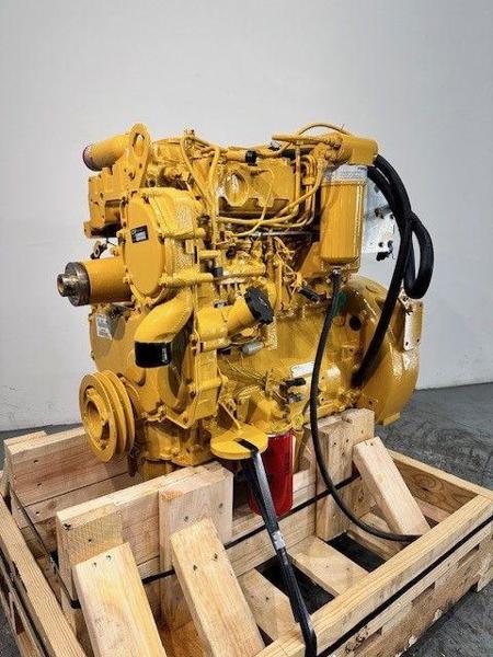 Caterpillar 3054, Complete Diesel Engine, Rebuilt - Image 1