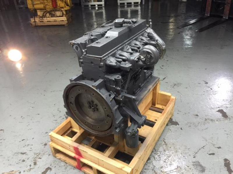 158 HP Komatsu S6D95, Complete Diesel Engine, Rebuilt - Image 1