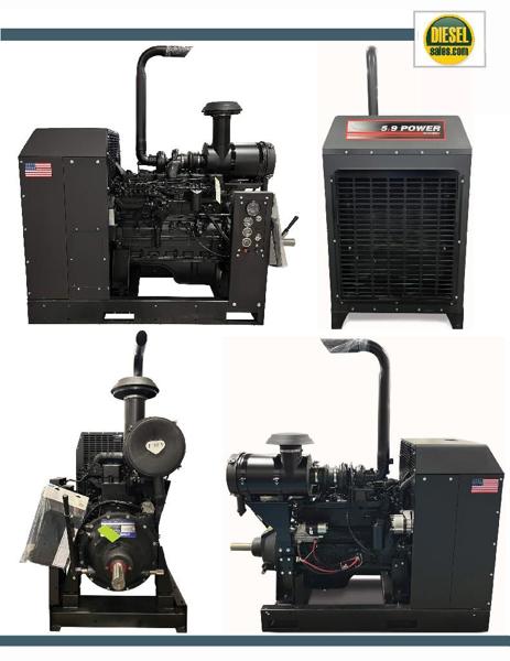 160 HP Cummins 6BT5.9, Complete Engine Power Unit, Rebuilt - Image 5