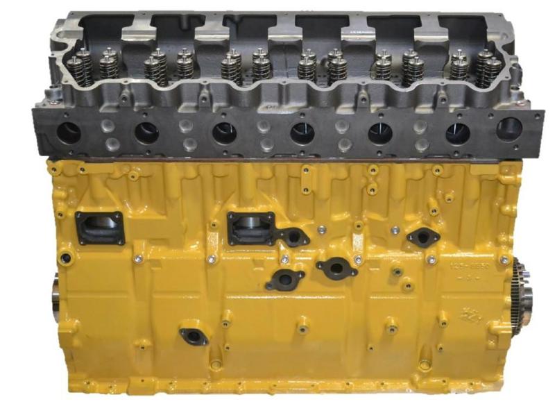 Caterpillar C-15, Long Block Diesel Truck Engine, Rebuilt - Image 2