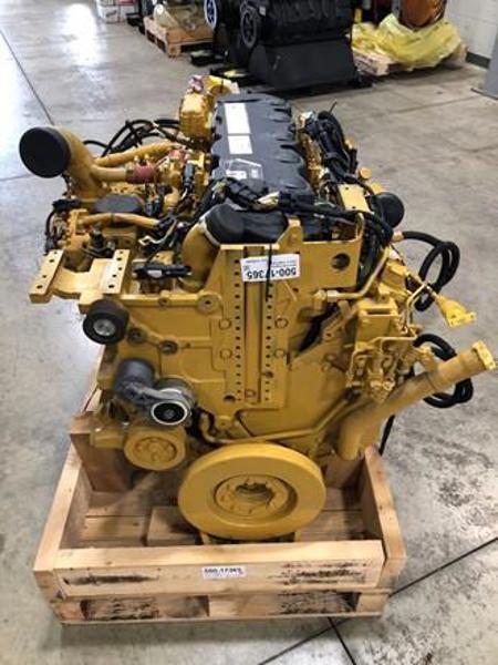350 HP Caterpillar C-9, Complete Diesel Truck Engine, New - Image 1