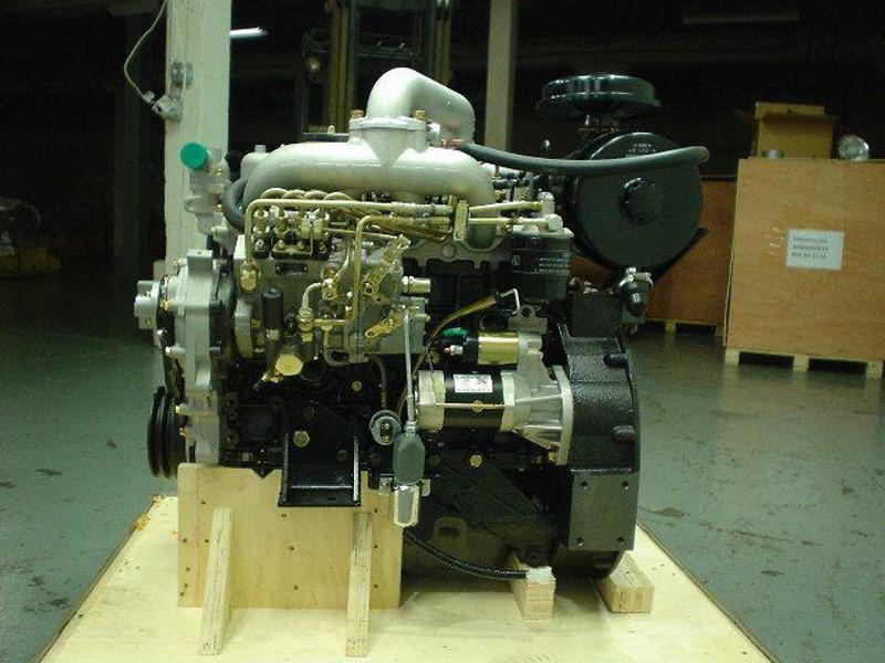 84 HP Isuzu 4JB1, Complete Diesel Engine, New - Image 2