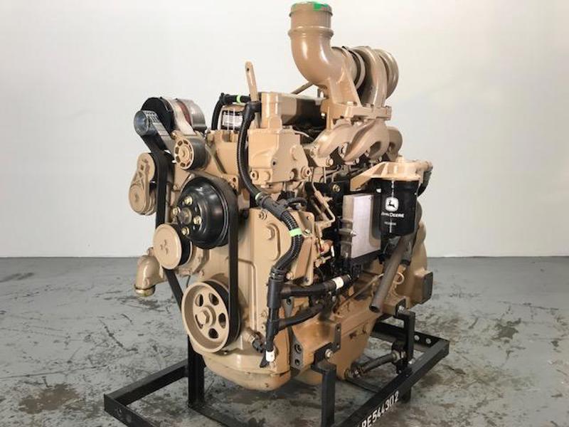 115 HP John Deere 4045HF285, Diesel Long Block Engine, Rebuilt - Image 1