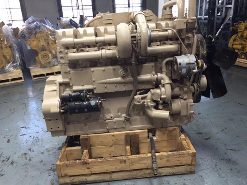 525 -600 HP Cummins KTA19, Complete Diesel Engine, Used - Image 1