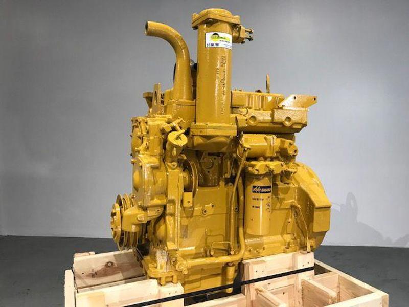 150 HP Caterpillar 3304DI, Complete Diesel Engine, Rebuilt - Image 5