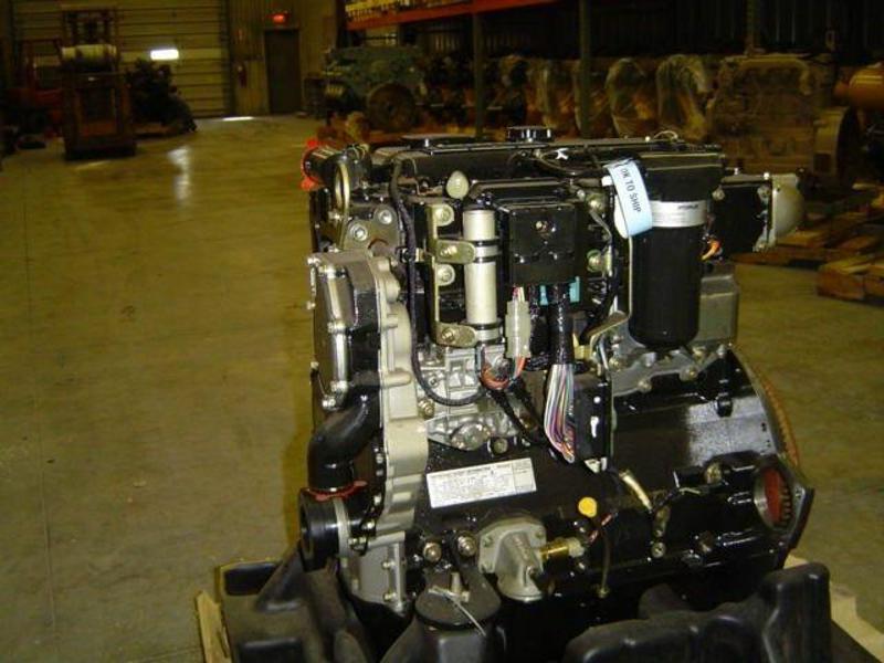 Caterpillar 3054E, Complete Diesel Engine, Rebuilt - Image 1