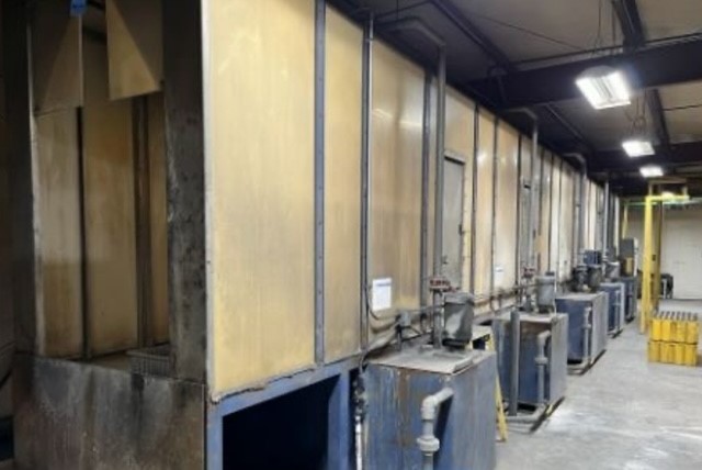 GAT, 5 Stage pretreatment washer, 3'-6" width x 4'-6" H, 6 FPM, 480 V. - Image 7