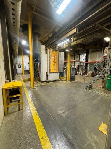 10 Gun Powder coating line, w/Nordson Color Max and 4 stage washer - Image 4