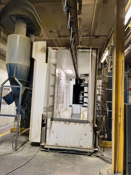 10 Gun Powder coating line, w/Nordson Color Max and 4 stage washer - Image 6