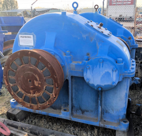 11' x 13'9" Dominion Engineering - lot of spare ball mill parts, ball mill including - Image 1
