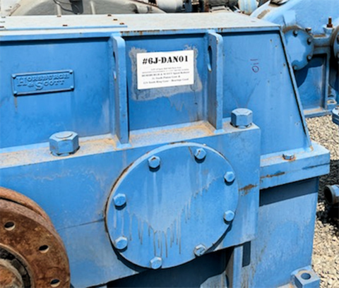 11' x 13'9" Dominion Engineering - lot of spare ball mill parts, ball mill including - Image 4