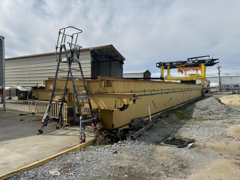 75 Ton, P & H Crane Girders with end trucks, 103' 6" span, 200 FPM, Class D, 1993 - Image 7