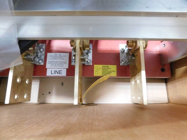 800 Amp. Eaton, SQA0833T480, Pringle bolted pressure switch, 480 Volts, 60 Hz., new - Image 8