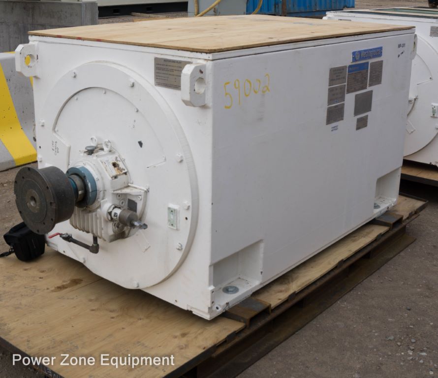 2000 HP 3539 RPM Westinghouse, Frame 4512, TEFV, 1.15 service factor, 4000 Volts - Image 1