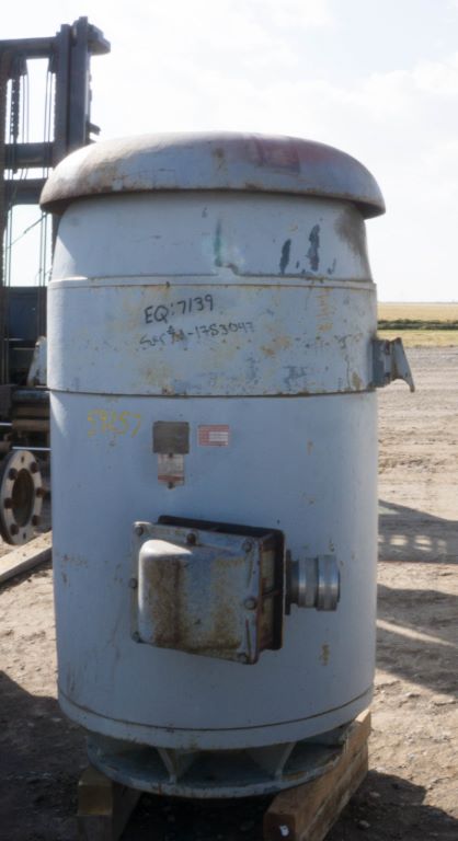 300 HP 880 RPM Westinghouse, Frame 8120P, GIJ, 1.15 service factor, 440 Volts - Image 4