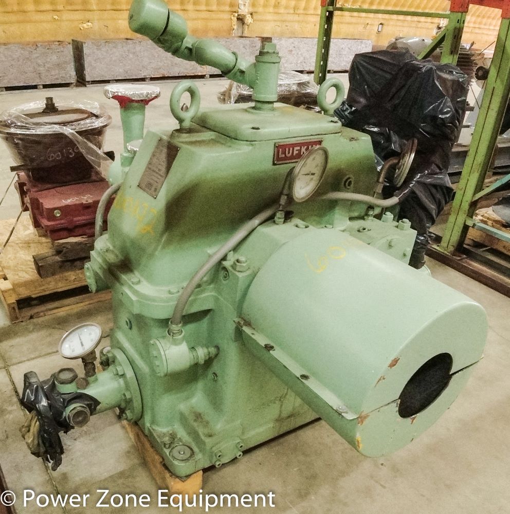 2200 HP @ 6496 RPM, Lufkin #N1202C, parallel shaft gearbox, 1800 RPM out, 3.61 ratio, unused surplus - Image 4
