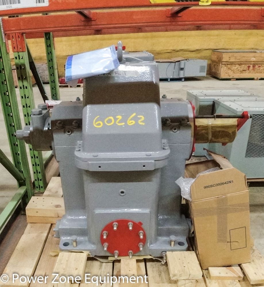 3500 HP @ 1778 RPM, Lufkin #N1404C, parallel shaft gearbox, 3121 RPM out, 1.75 :1 ratio, unused surplus - Image 4