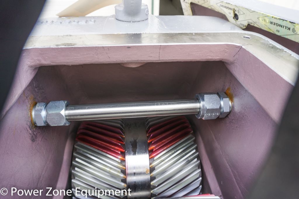 3500 HP @ 1778 RPM, Lufkin #N1404C, parallel shaft gearbox, 3121 RPM out, 1.75 :1 ratio, unused surplus - Image 10