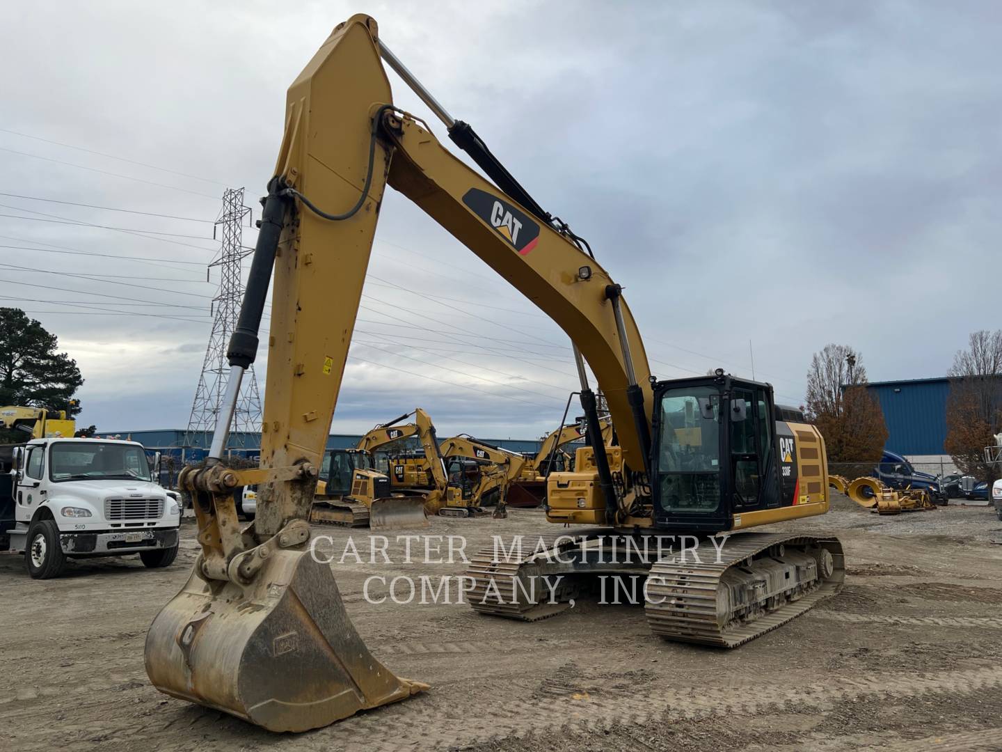 Caterpillar 330FL, Crawler Excavator, 3733 hours, S/N: MBX10080, 2017 - Image 1