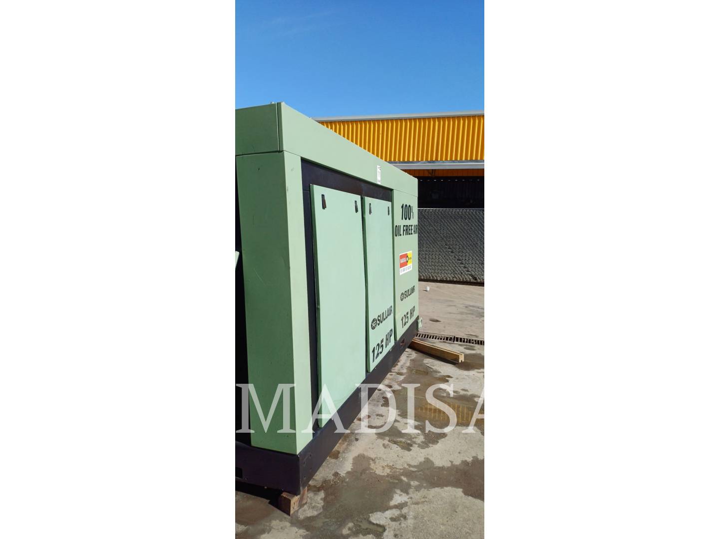 Sullair #V130DS125H, compressed air, 23242 hours, S/N: 201805050006, 2018 - Image 3