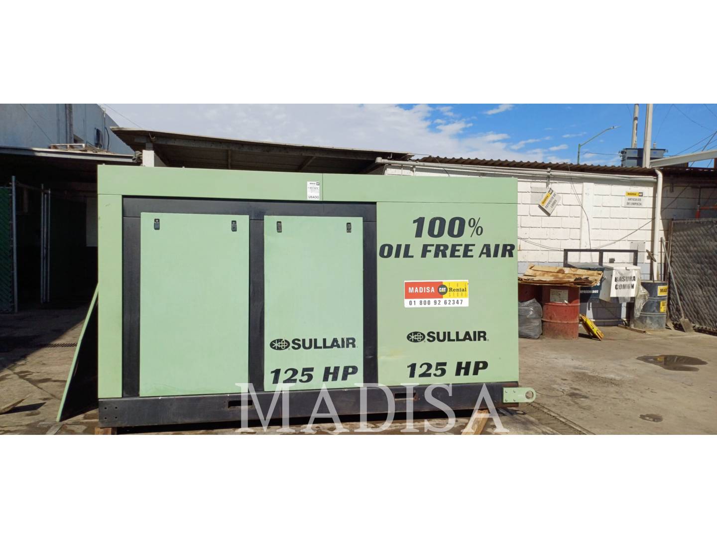 Sullair #V130DS125H, compressed air, 23242 hours, S/N: 201805050006, 2018 - Image 4