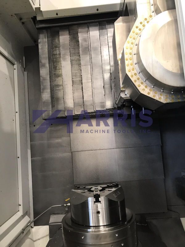 23.5" Emag #VMC450-5MT, 5-Axis vertical turning center, Siemens840 Dsl CNC Control, 31" swing, 2021 - Image 7